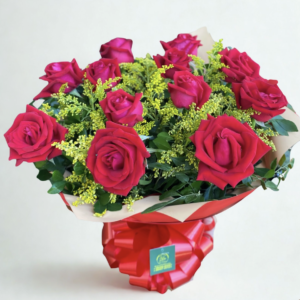 Buquê especial I 12 rosas vermelhas